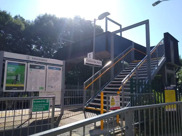 Castle Bar Park station